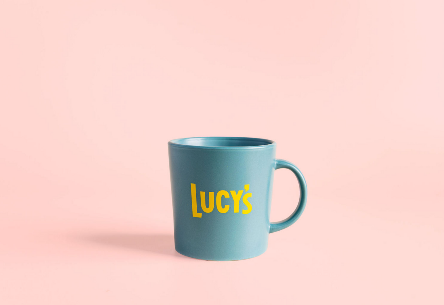 Lucy's Branded Coffee Mugs